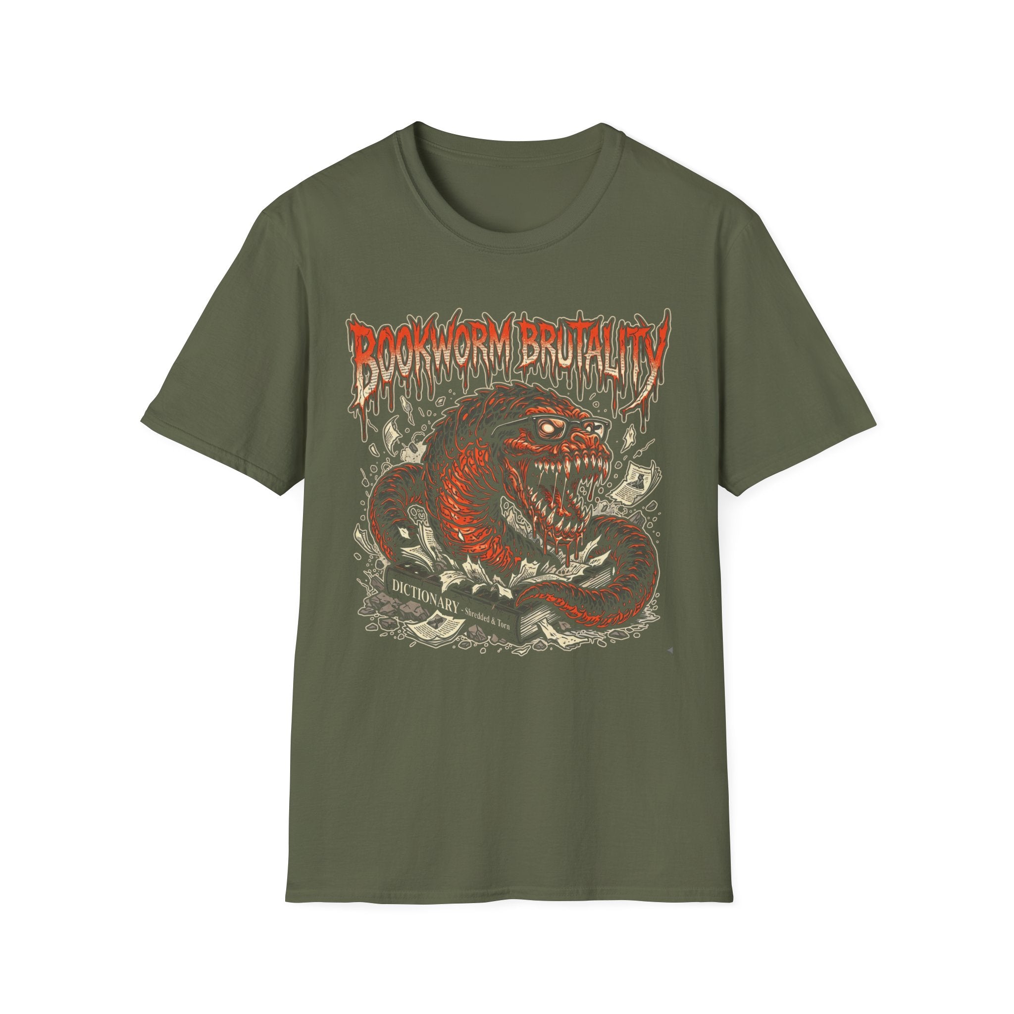 Bookworm Brutality T-Shirt