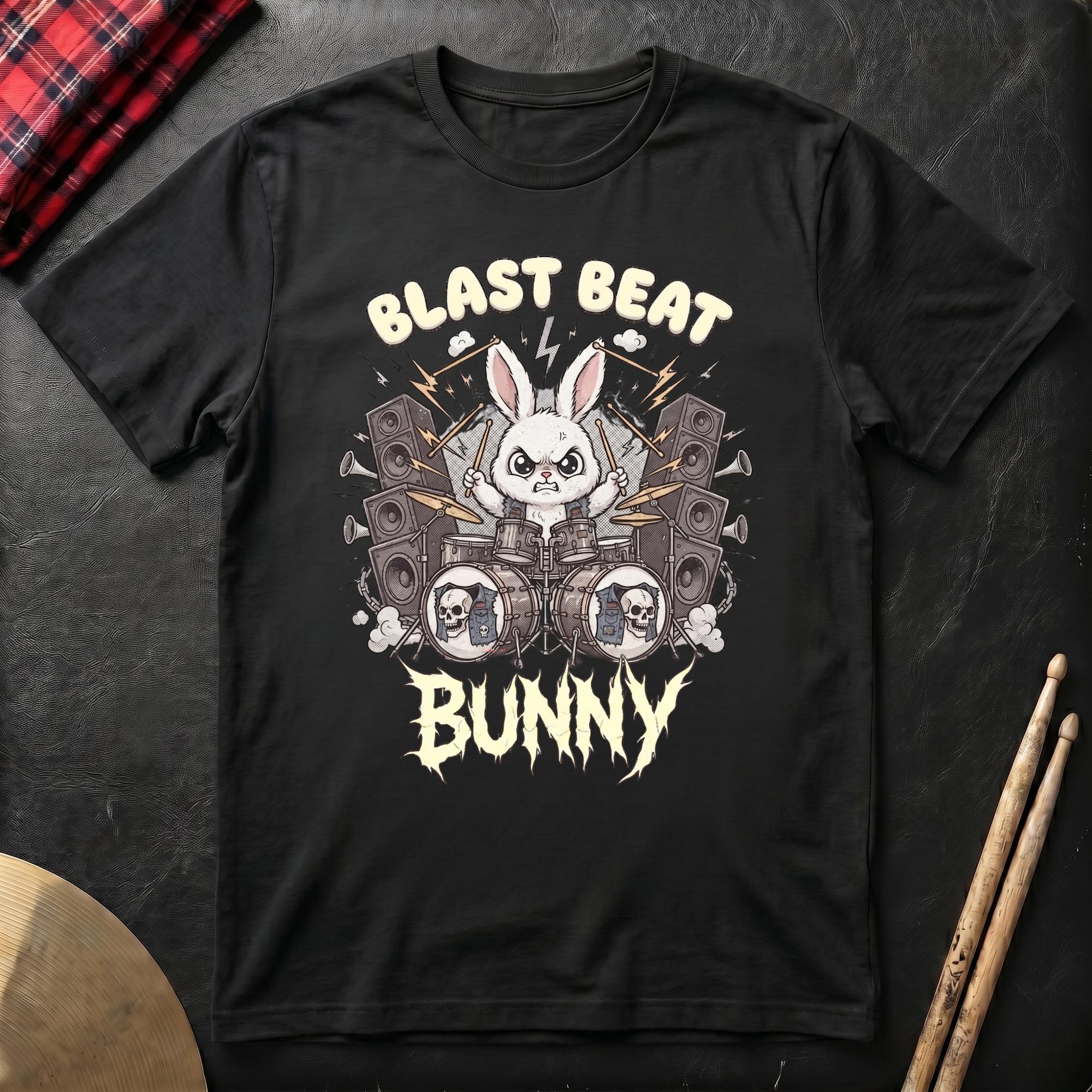 Blast Beat Bunny T-Shirt