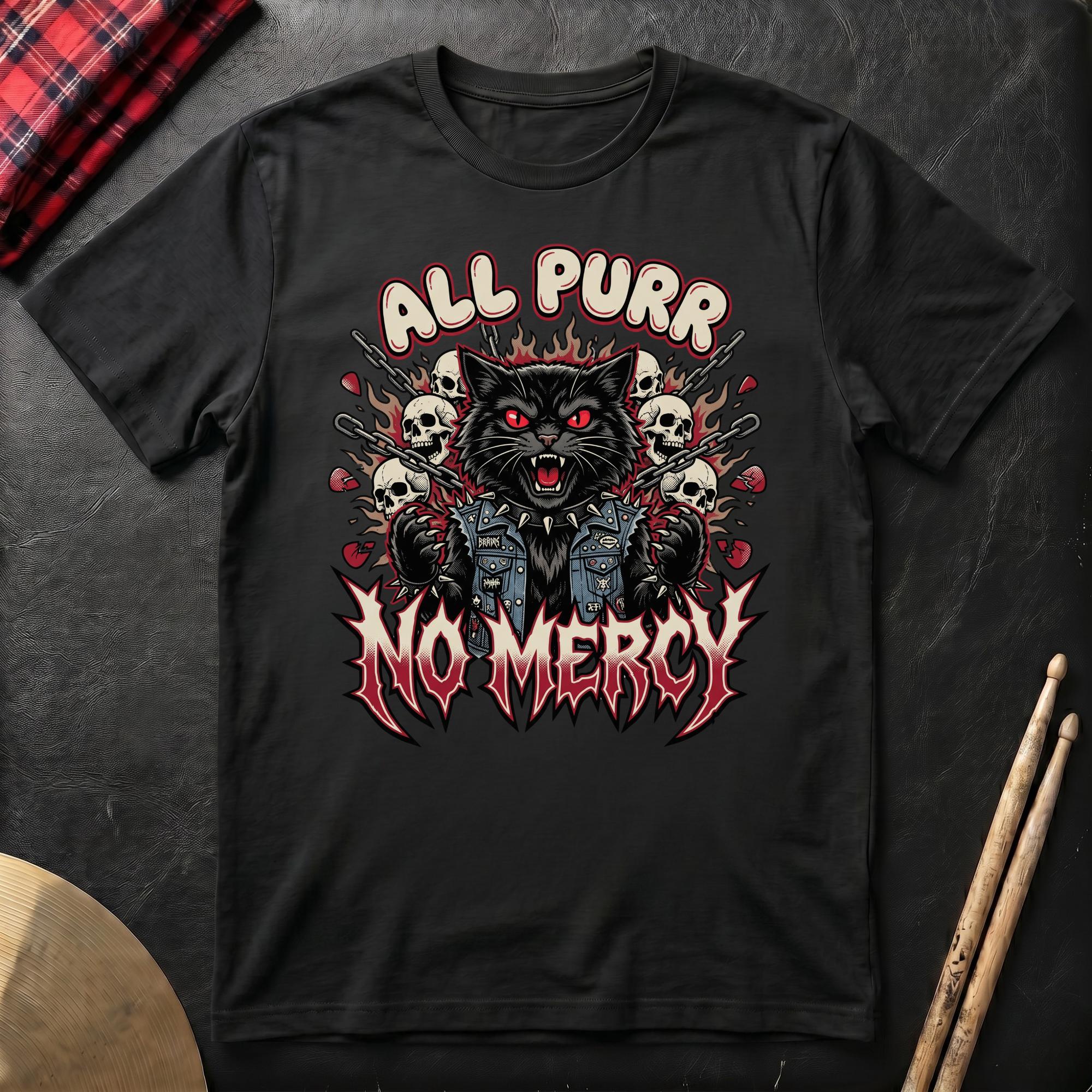 All Purr No Mercy T-Shirt