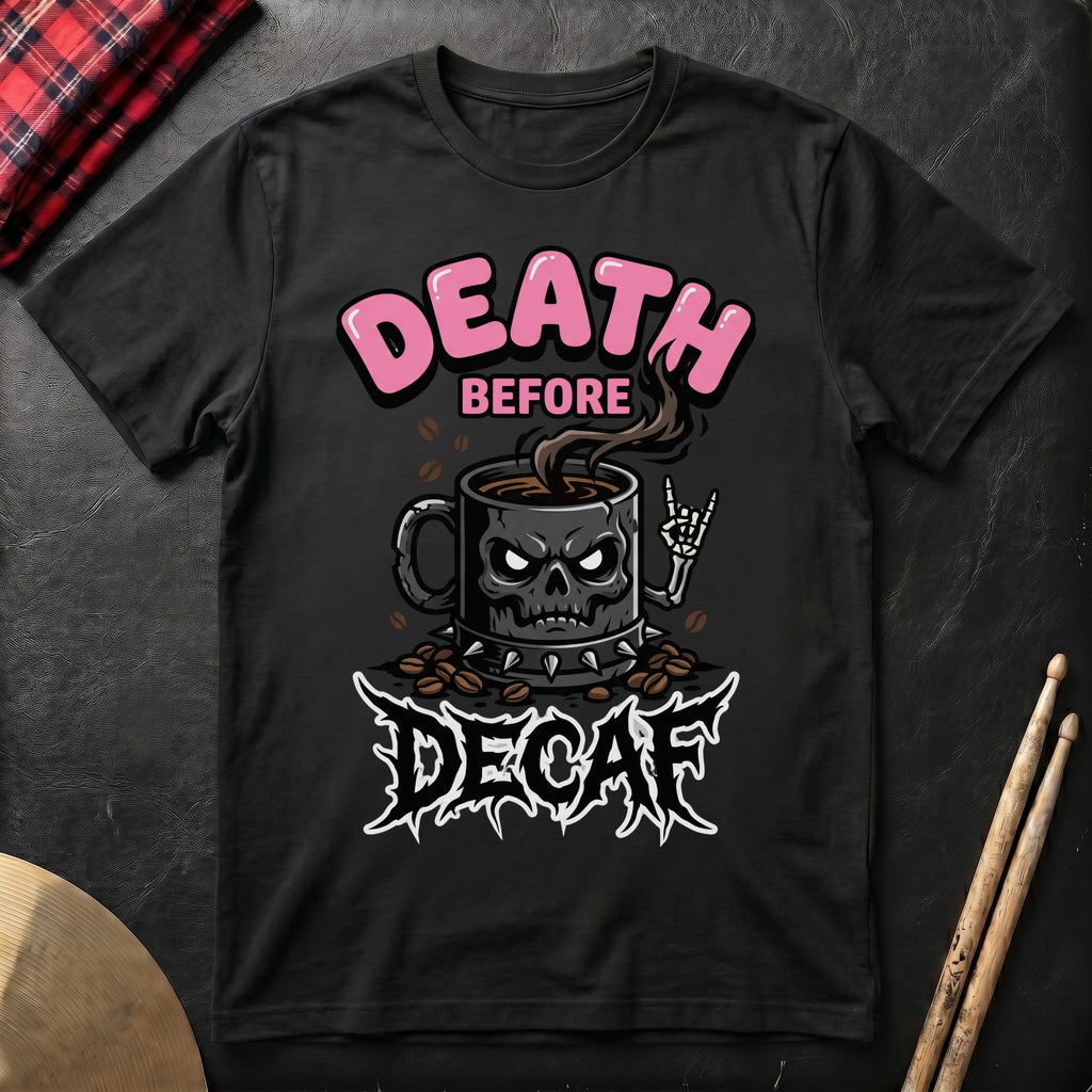 Death Before Decaf T-Shirt