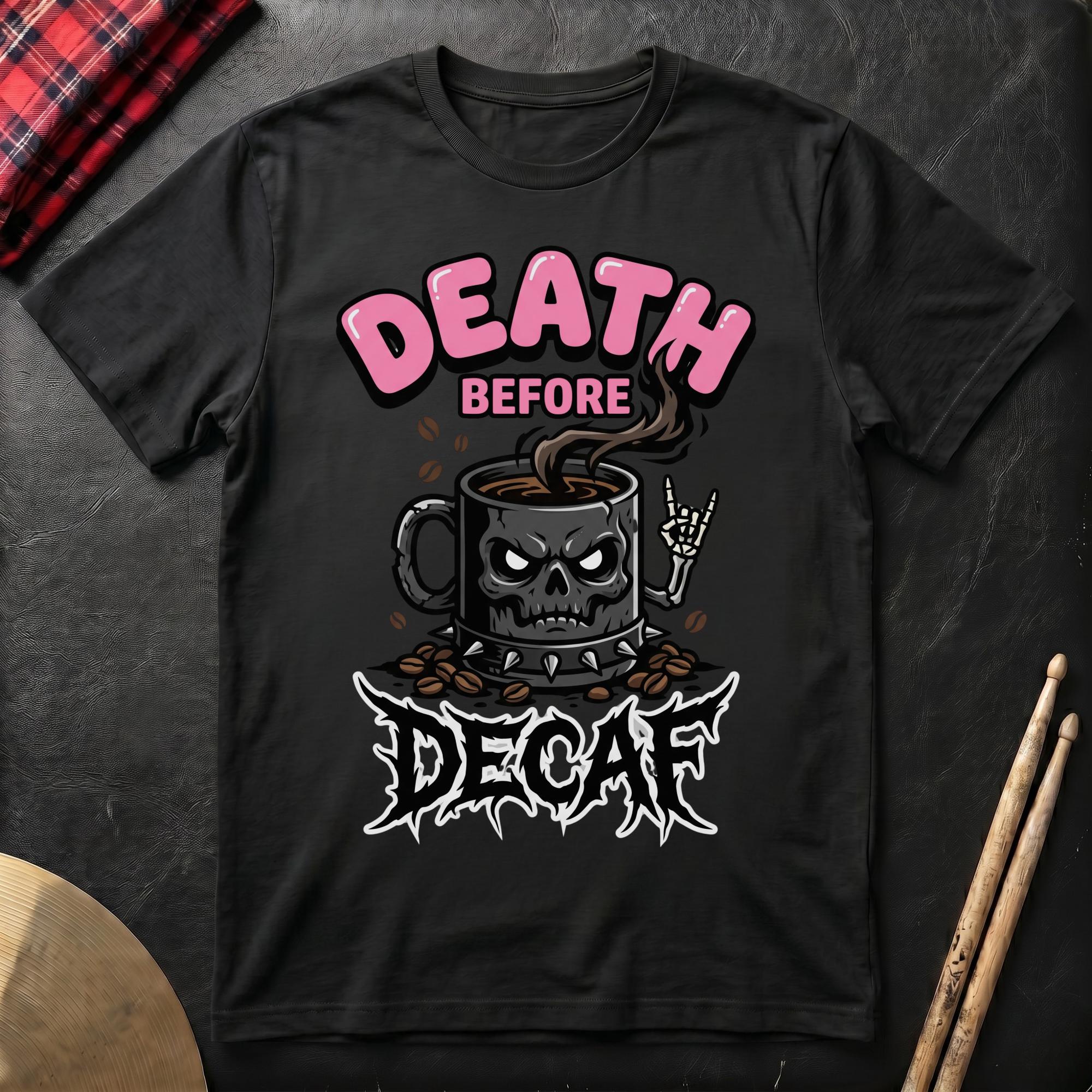 Death Before Decaf T-Shirt