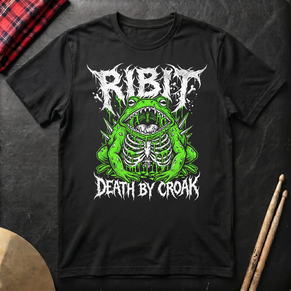 Ribit Death By Croak T-Shirt