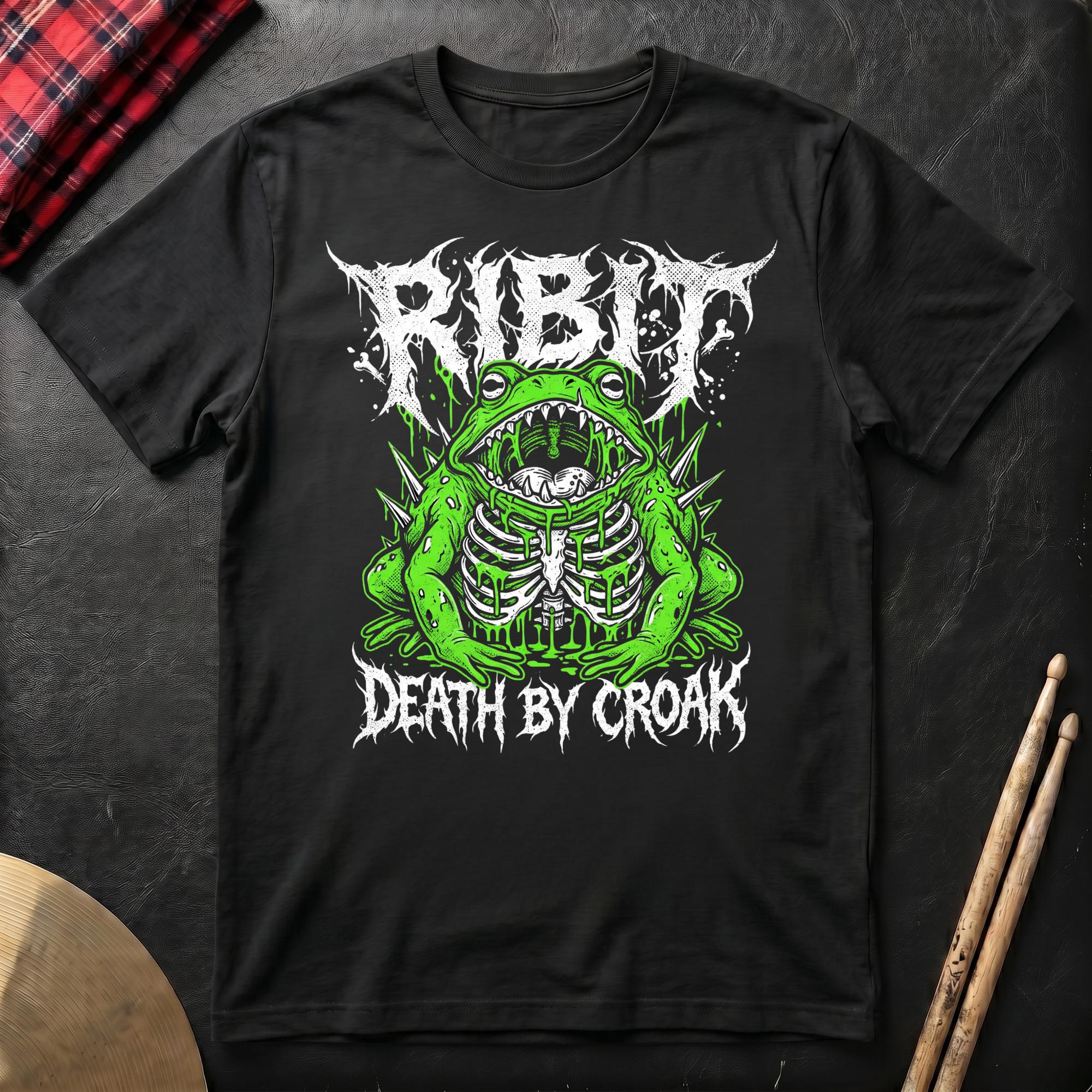 Ribit Death By Croak T-Shirt