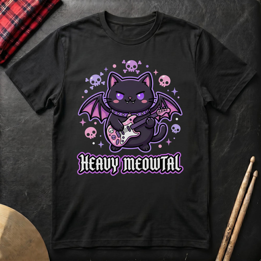 Heavy Meowtal T-Shirt