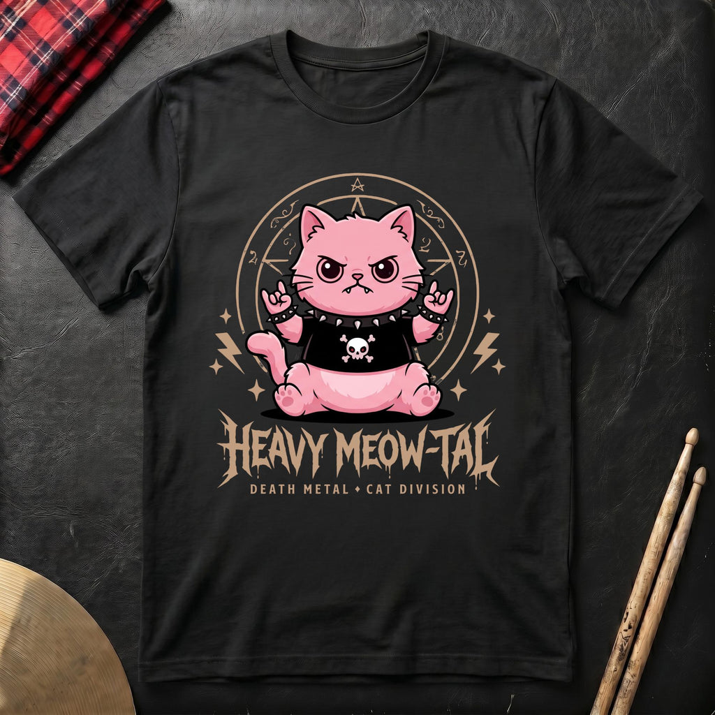 Heavy Meow-tal T-Shirt