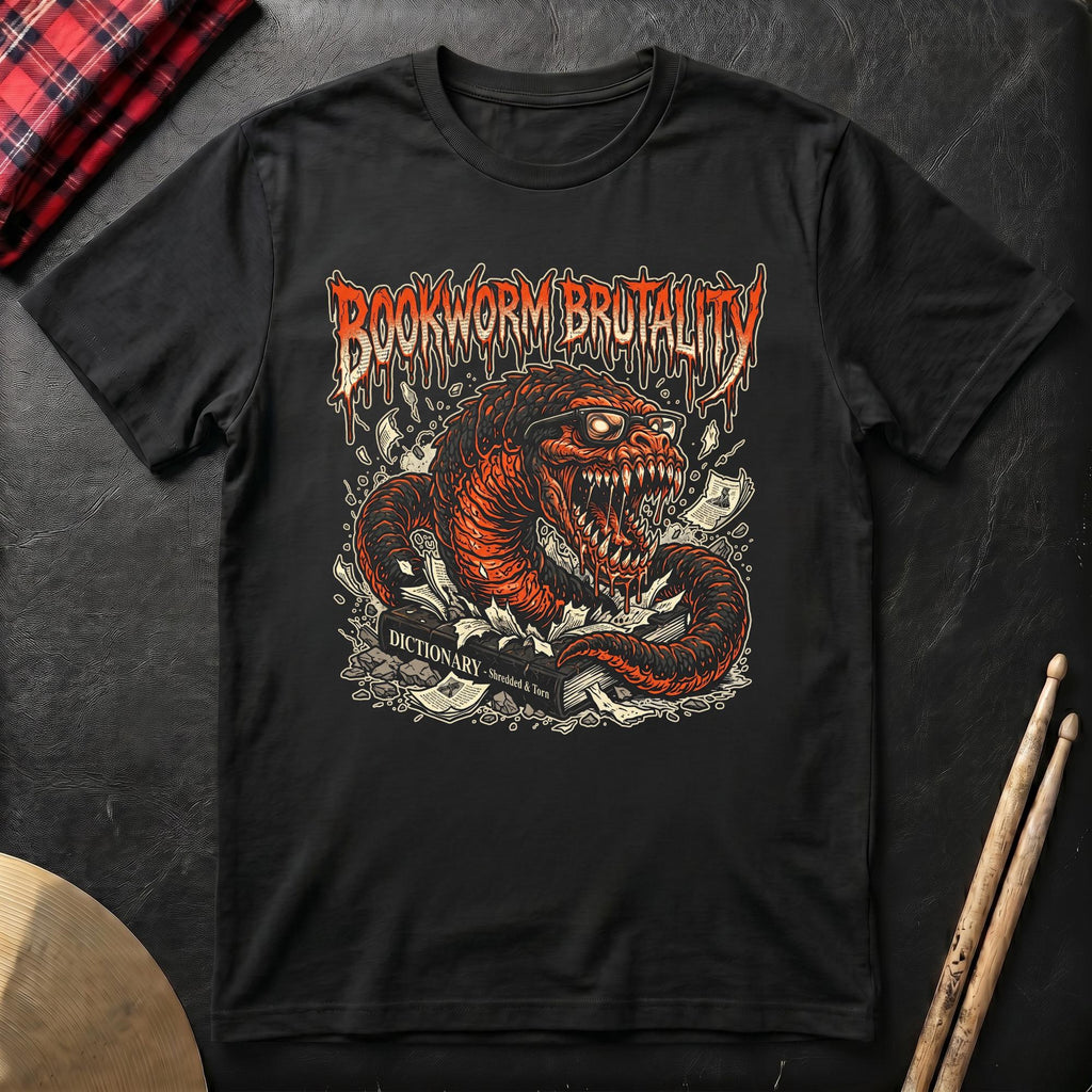 Bookworm Brutality T-Shirt