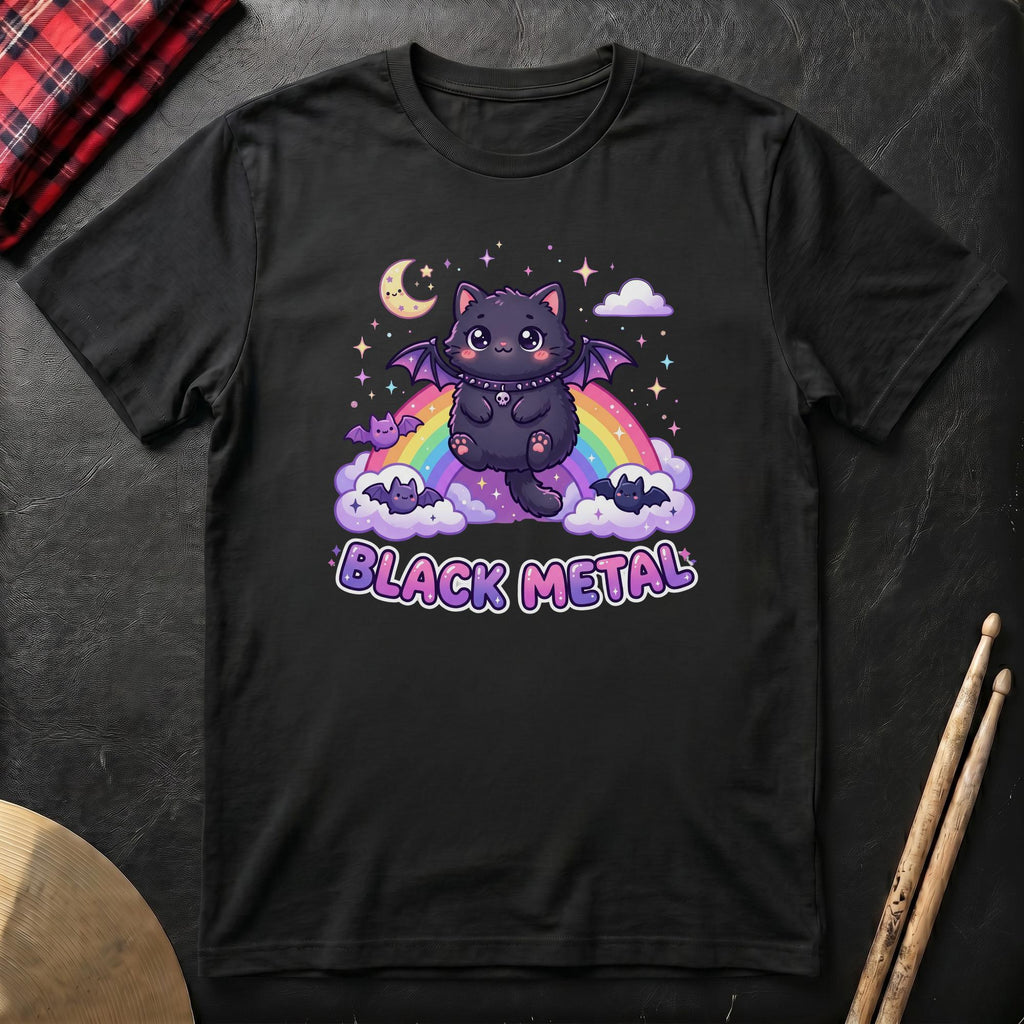 Black Metal Cat T-Shirt