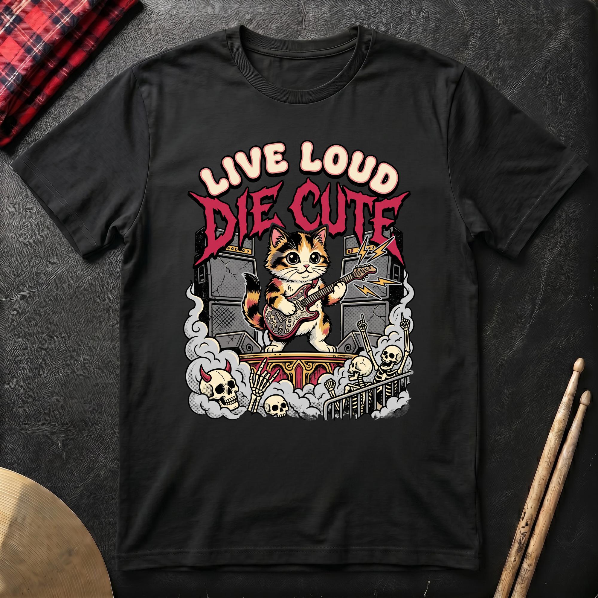 Live Loud Die Cute T-Shirt