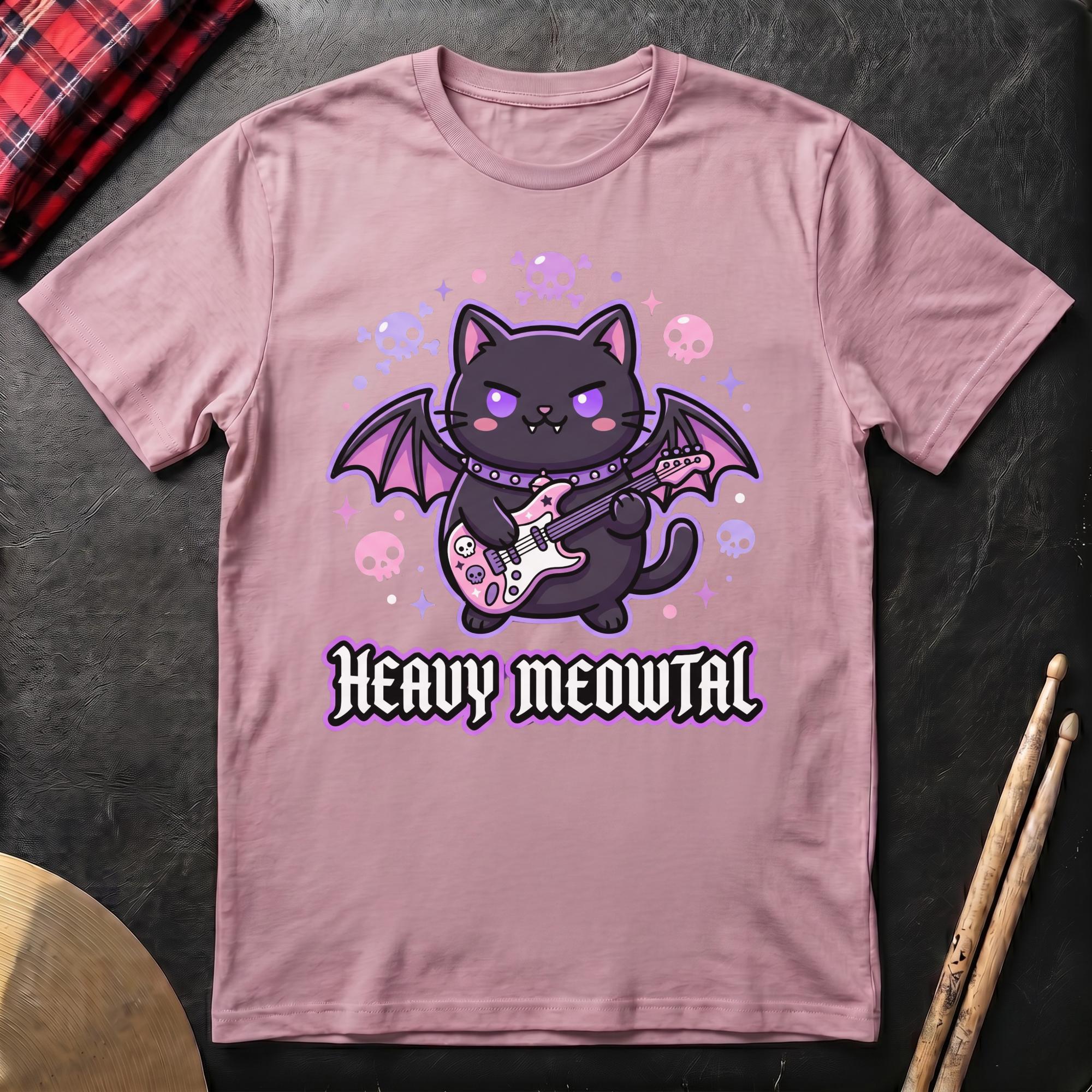 Heavy Meowtal T-Shirt