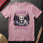 Black Meowtal T-Shirt