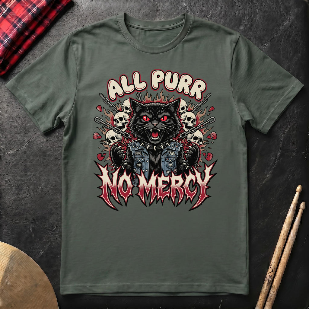All Purr No Mercy T-Shirt