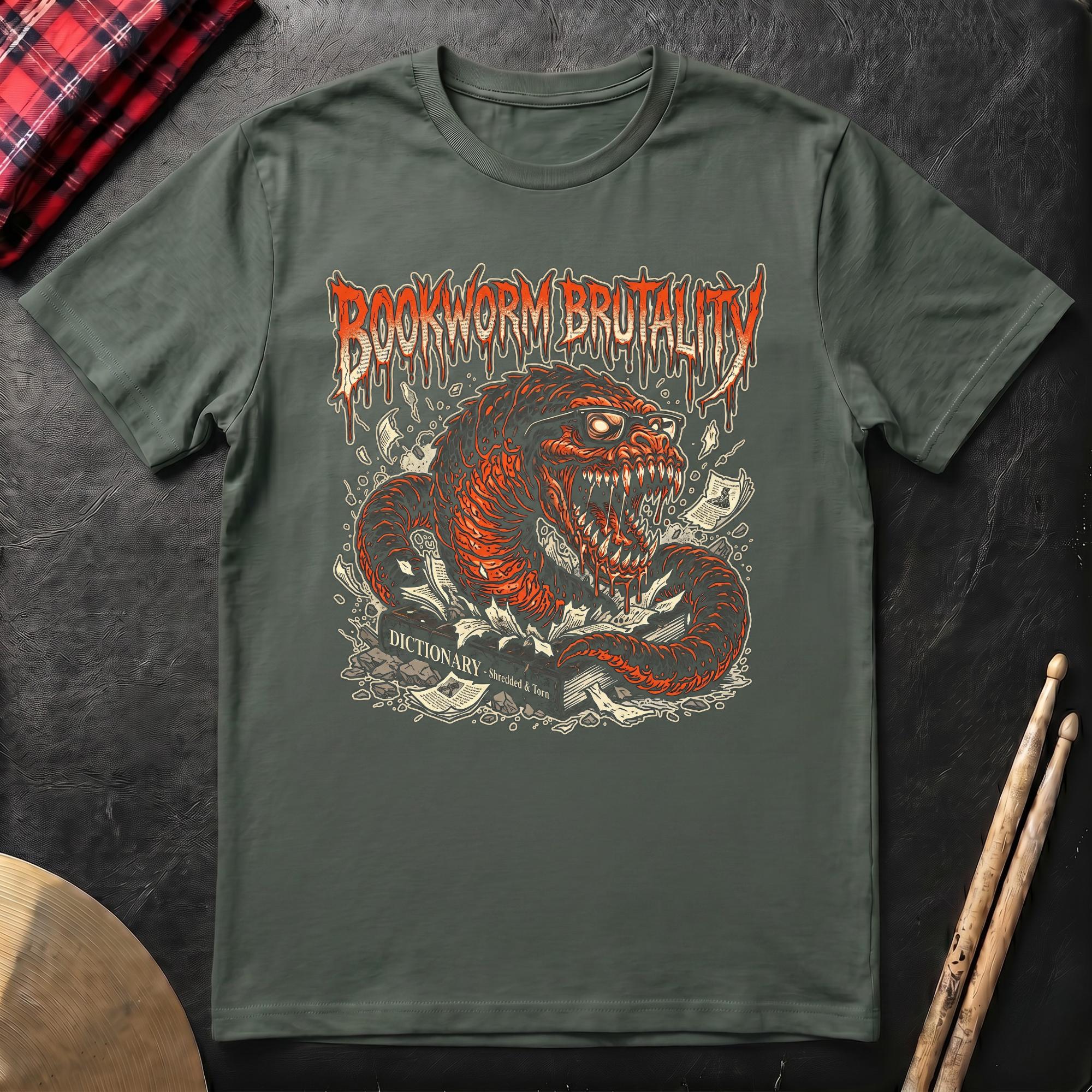 Bookworm Brutality T-Shirt