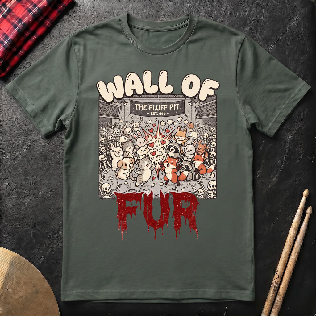 Wall Of Fur T-Shirt