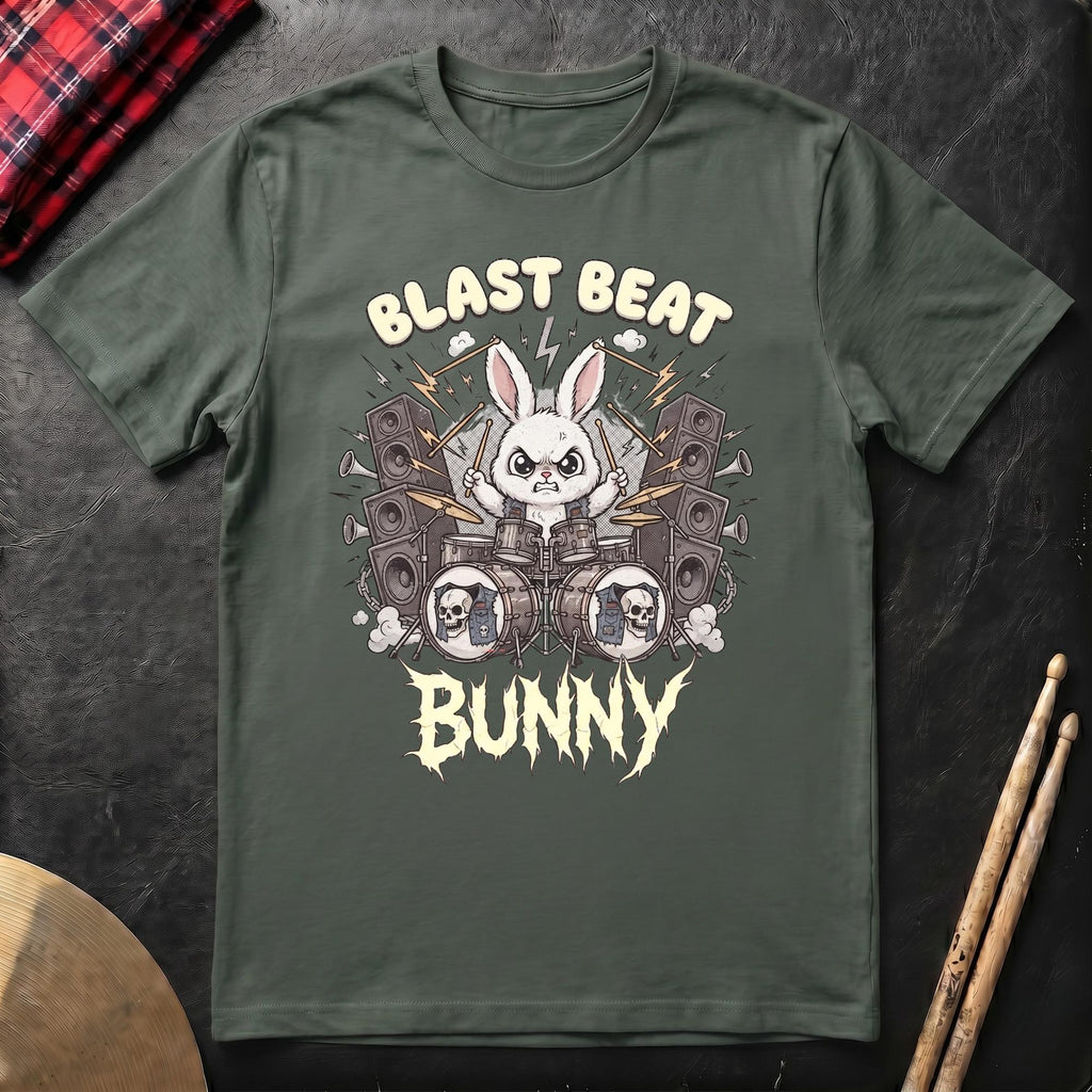Blast Beat Bunny T-Shirt