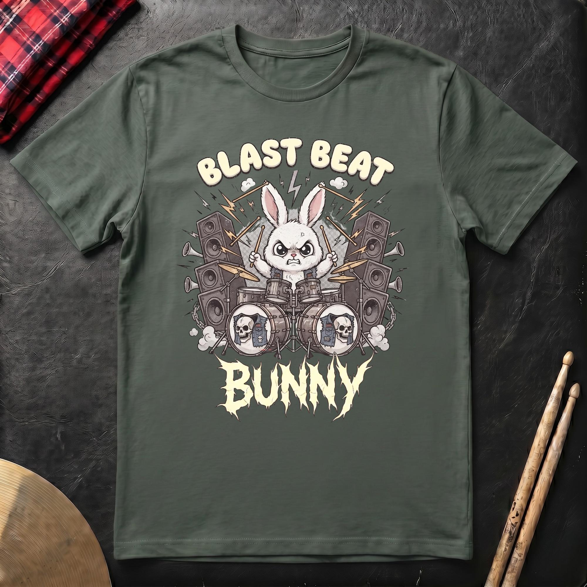 Blast Beat Bunny T-Shirt
