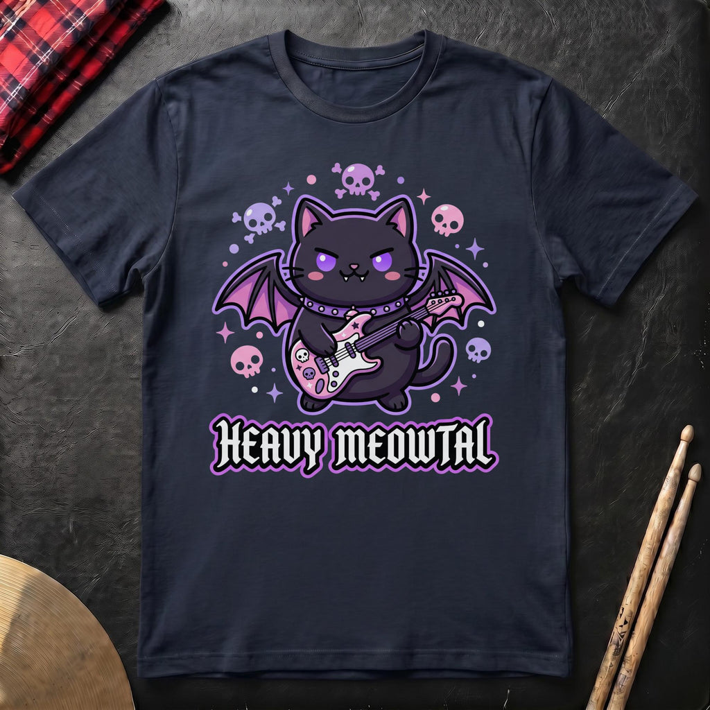 Heavy Meowtal T-Shirt