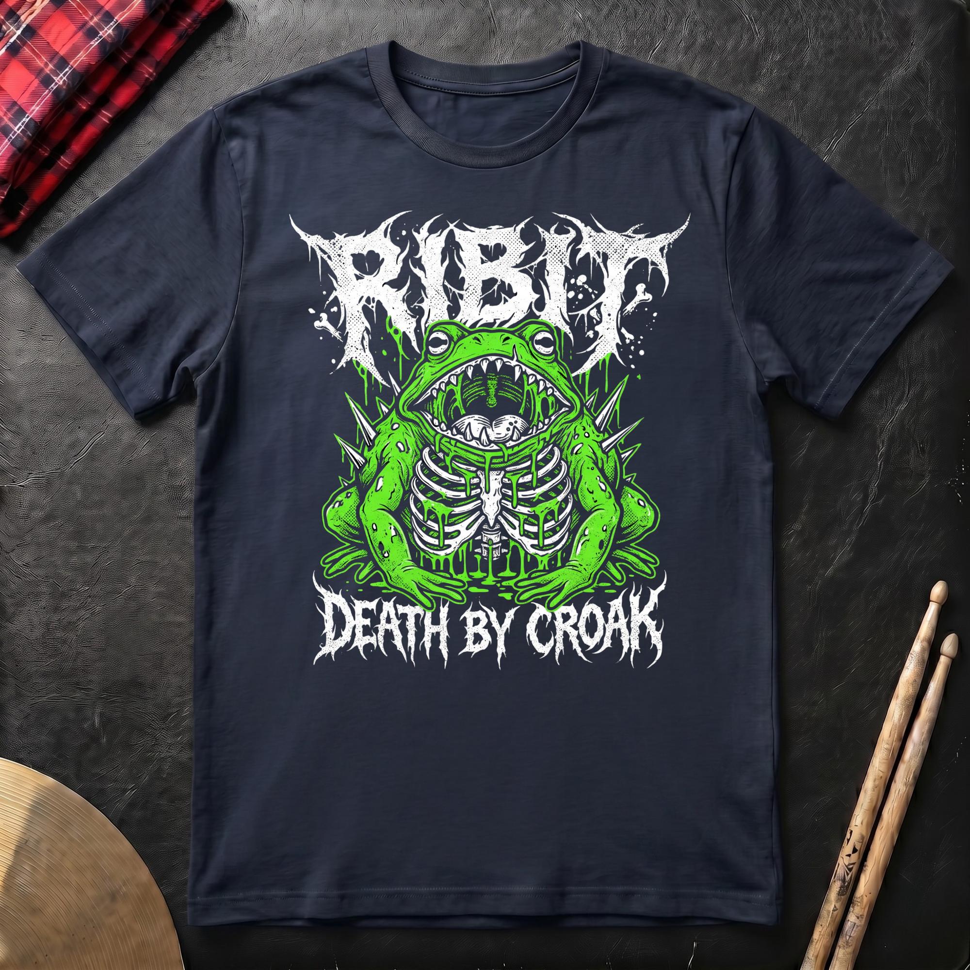 Ribit Death By Croak T-Shirt