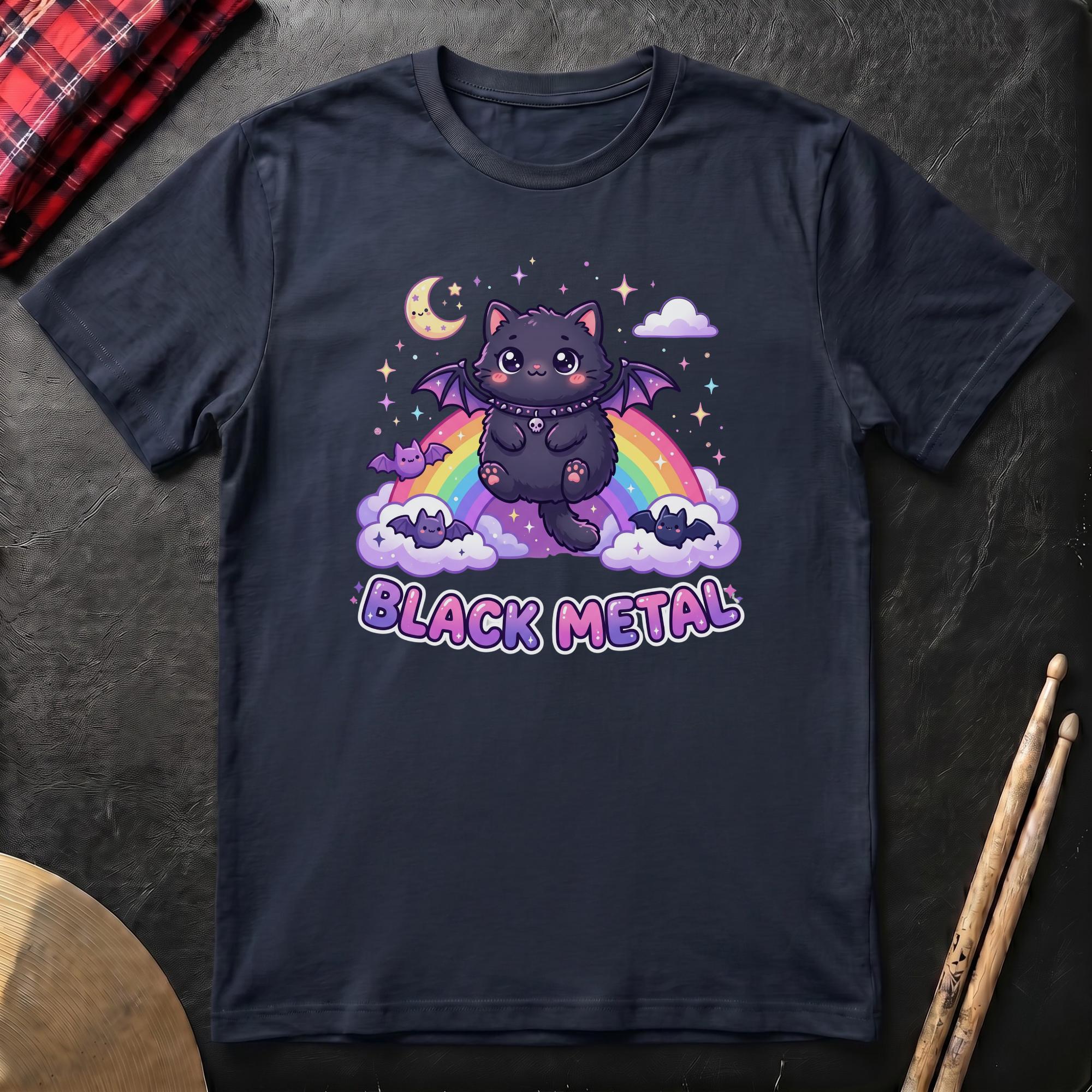 Black Metal Cat T-Shirt