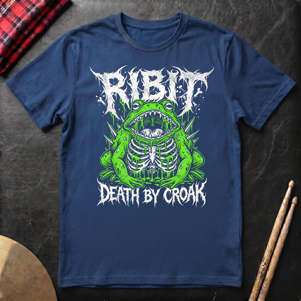 Ribit Death By Croak T-Shirt