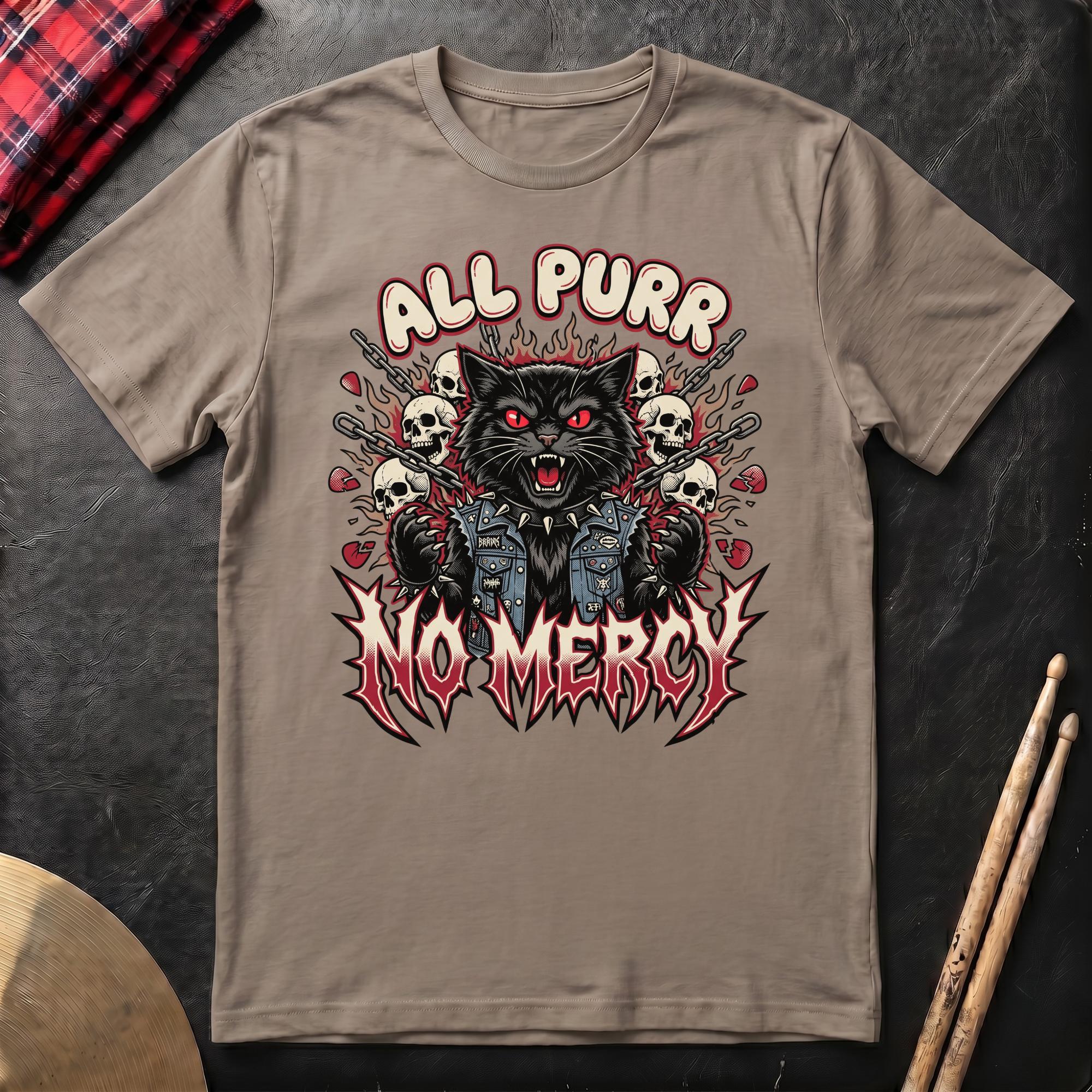 All Purr No Mercy T-Shirt