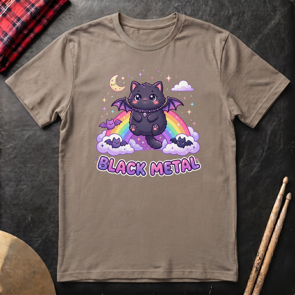 Black Metal Cat T-Shirt