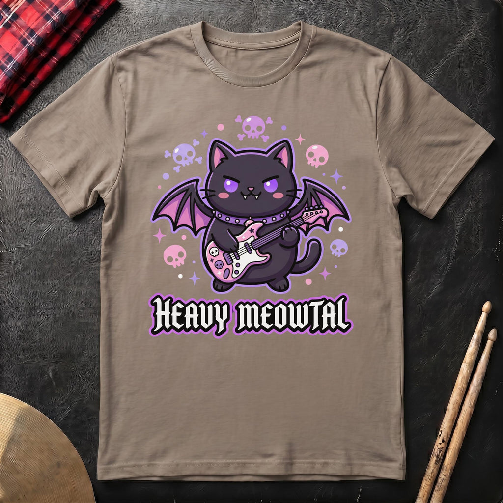Heavy Meowtal T-Shirt