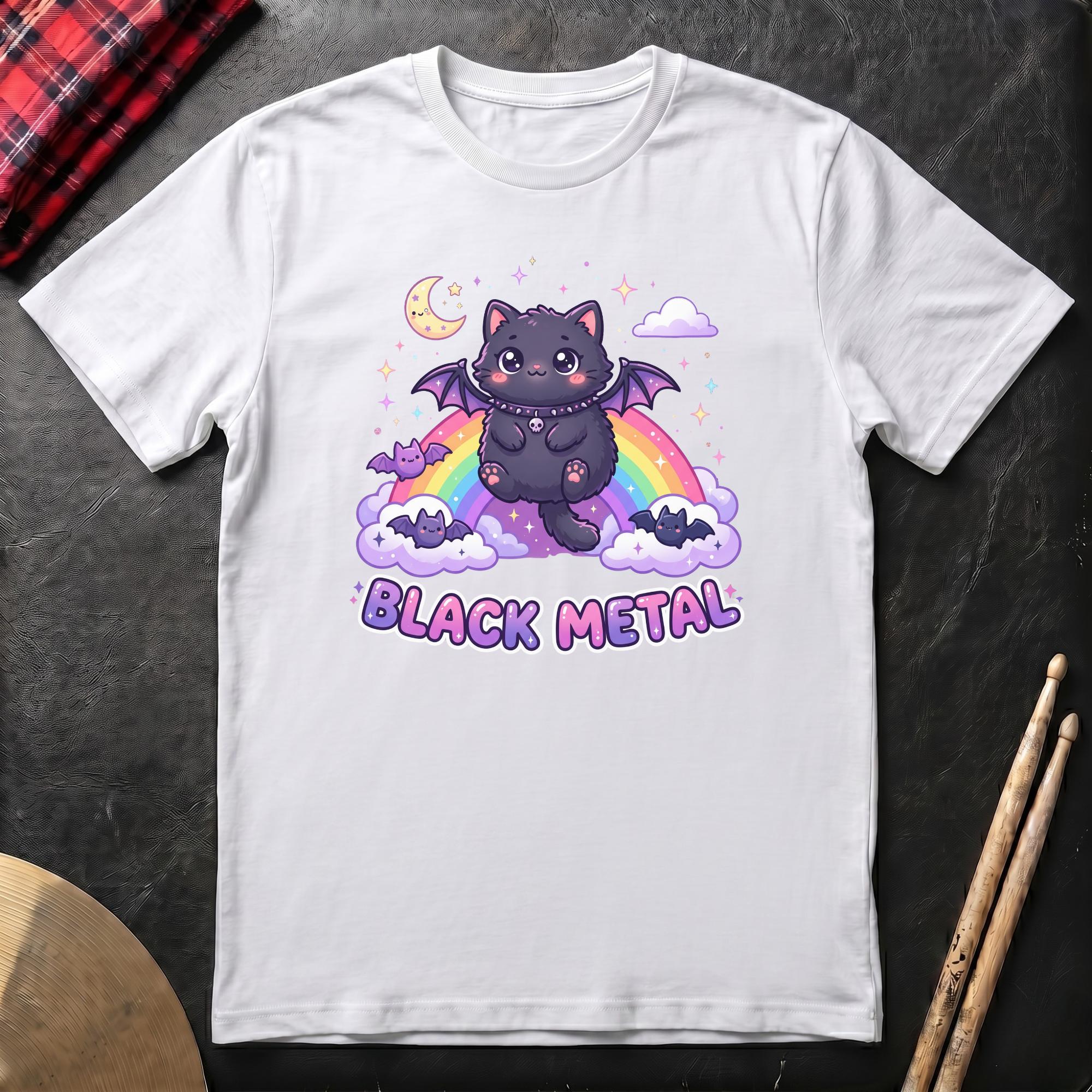 Black Metal Cat T-Shirt