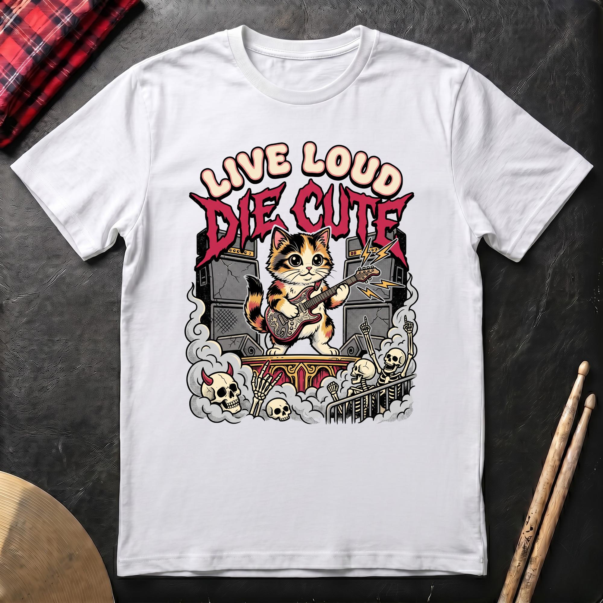 Live Loud Die Cute T-Shirt
