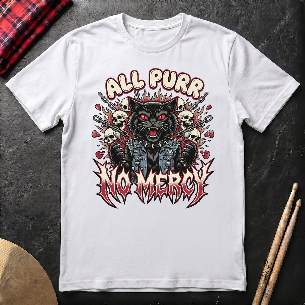 All Purr No Mercy T-Shirt